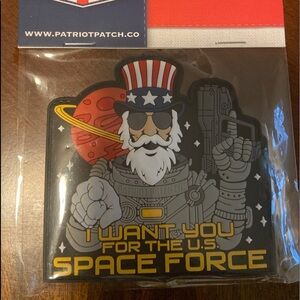 NWT Patriotic Patch - Rare! Brand New!